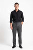 Paul Joness Men's Satin Shirt Black