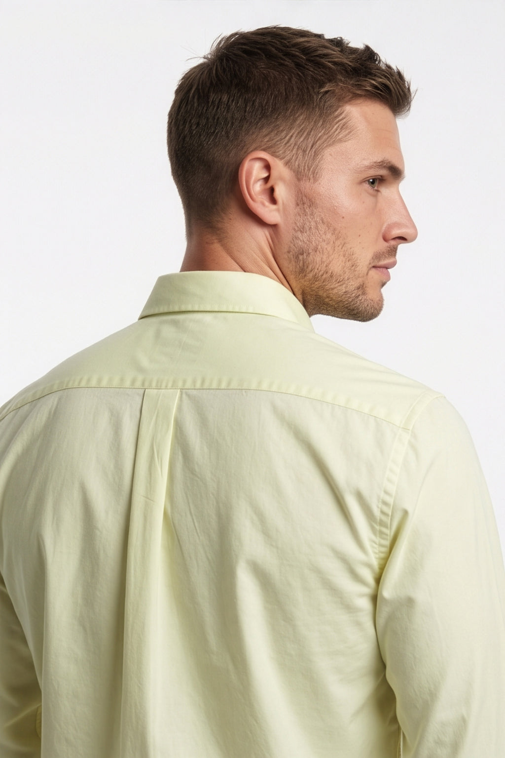 Paul Joness Men's Satin Shirt Lime