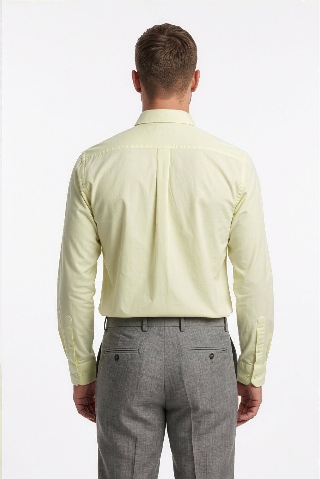 Paul Joness Men's Satin Shirt Lime