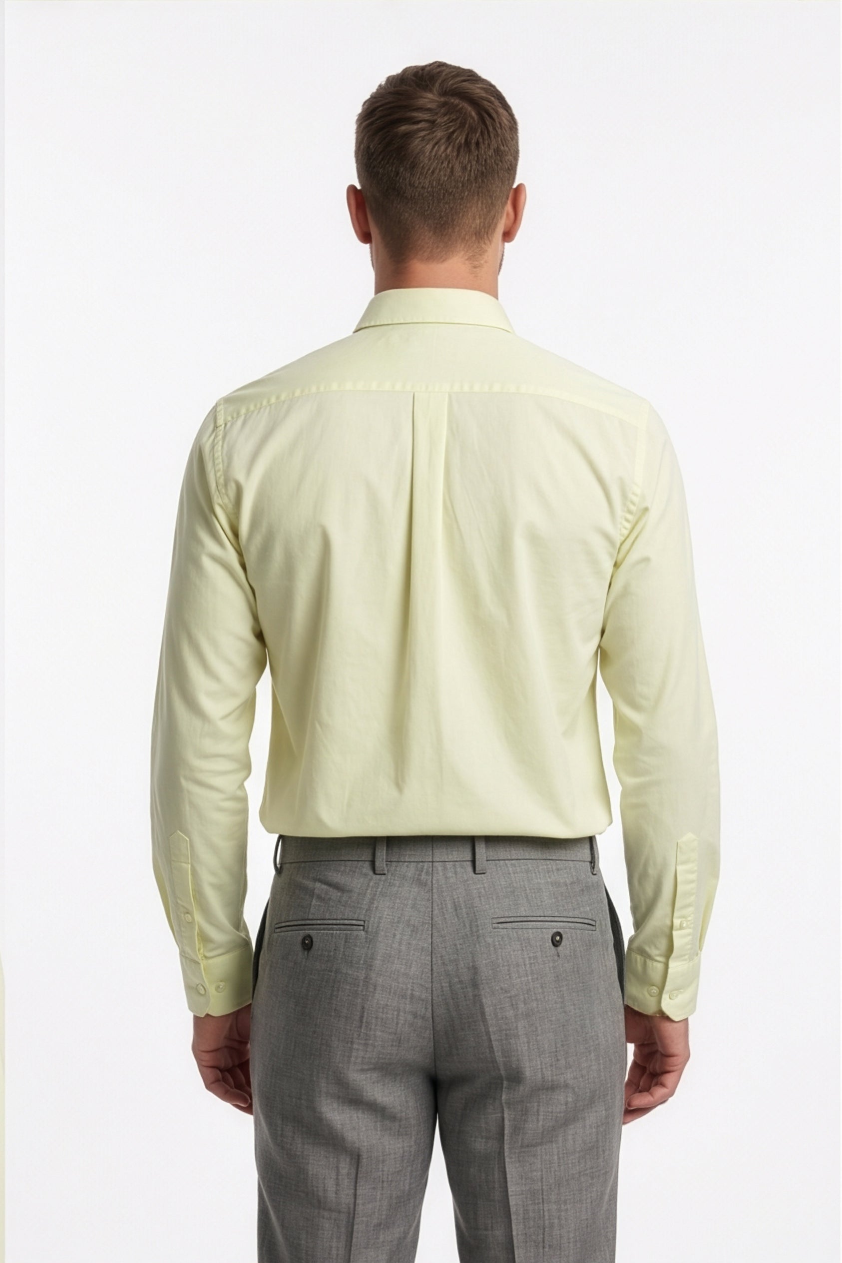 Paul Joness Men's Satin Shirt Lime