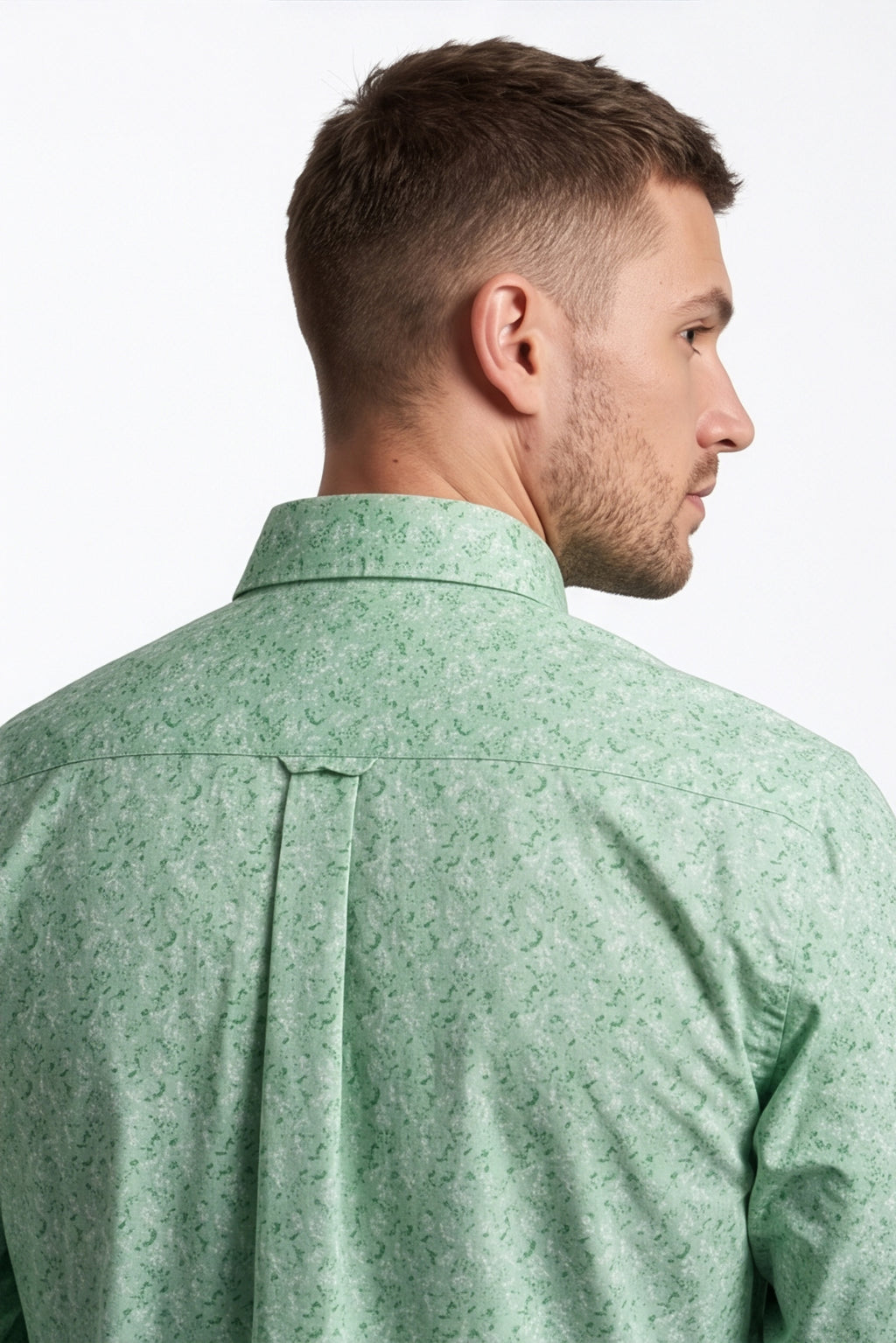 Americus  Men's Mint Green Full Sleeve
