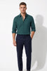 Americus Men's Cotton Check Shirt – Dark Green