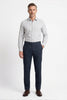 Calcani Men's Formal Pant – Steel Blue