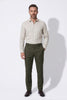 Calcani Men's Trouser – Dark Olive Green