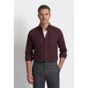 Paul Joness Men's Cotton Check Shirt Wine