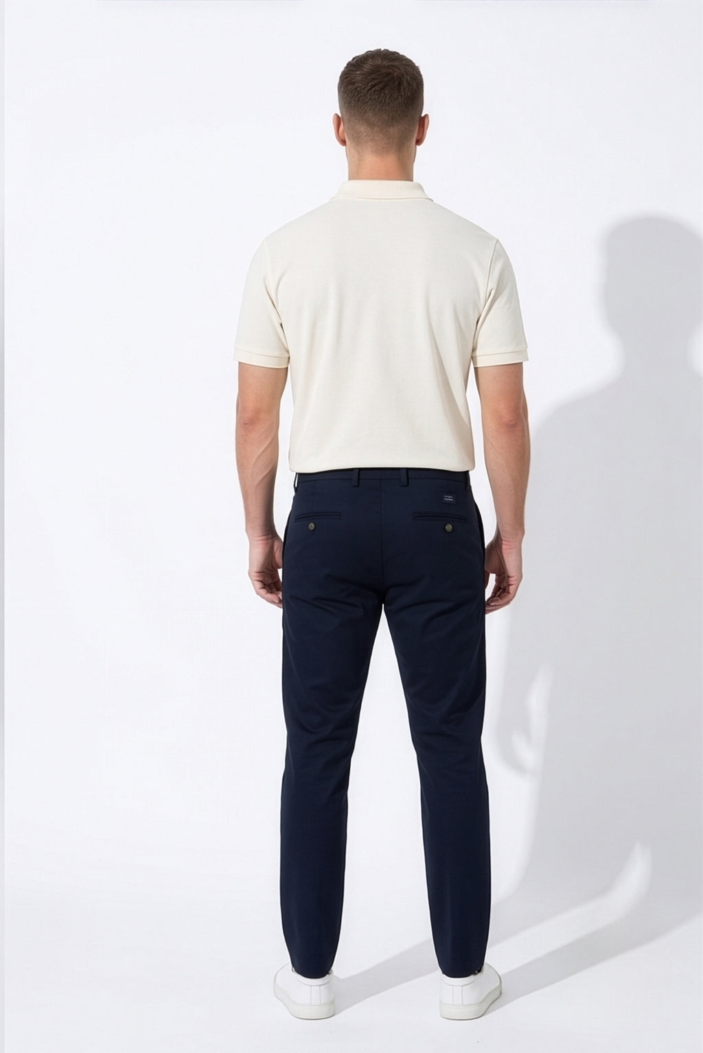 Paul Joness Men's High Density Chinos Navy Blue