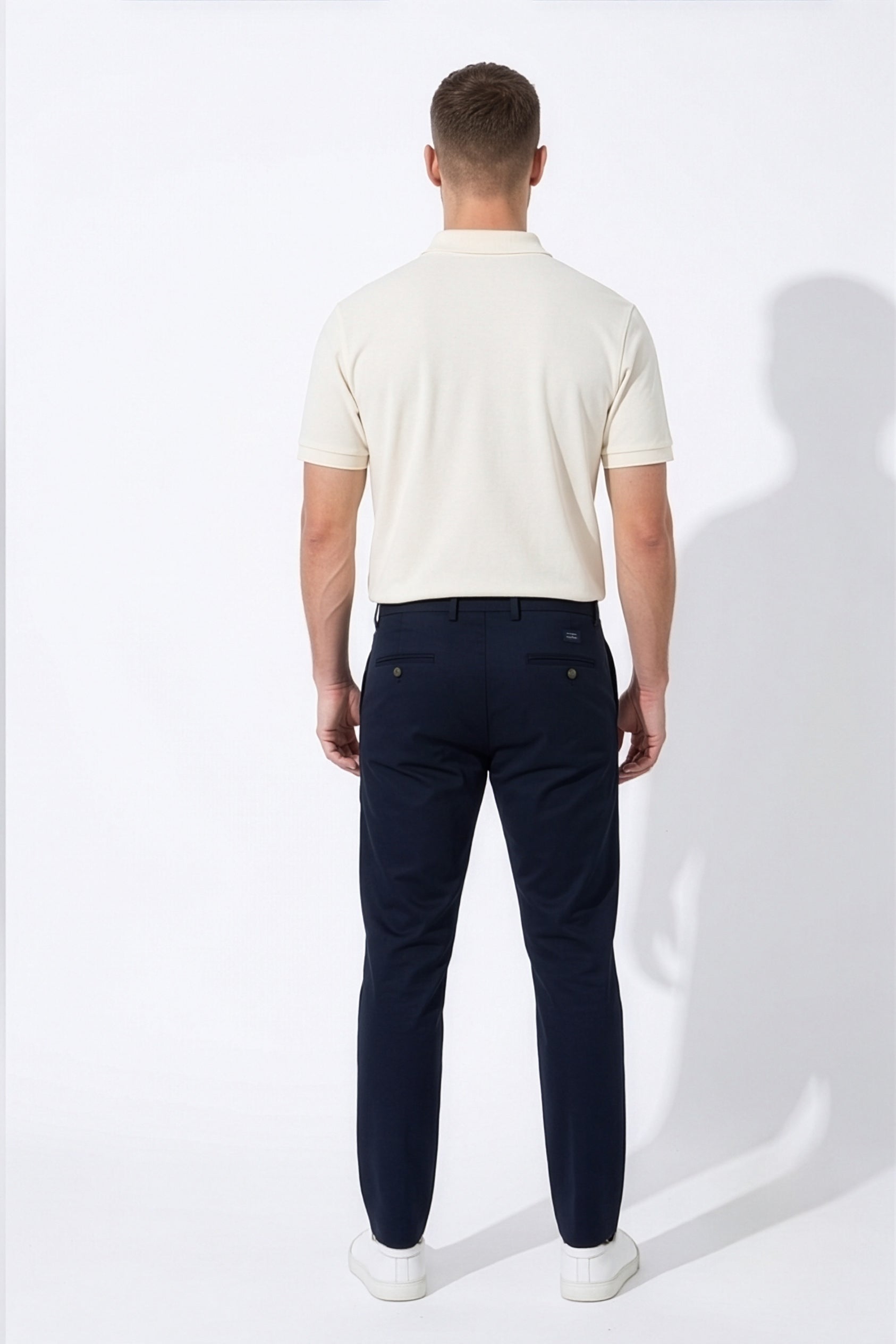 Paul Joness Men's High Density Chinos Navy Blue