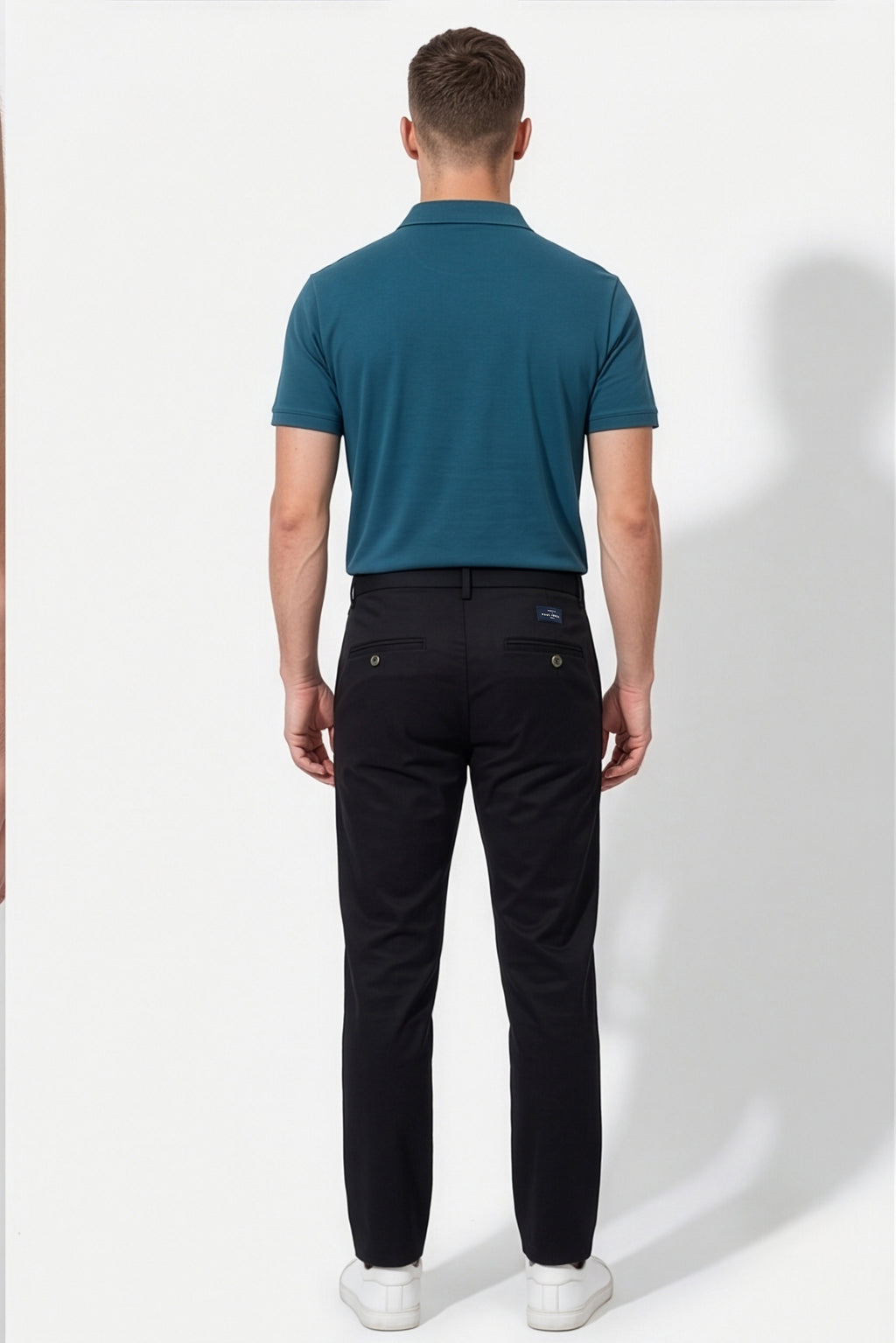 Paul Joness Men's High Density Chinos Black