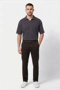 Paul Joness Men's High Density Chinos Dark Brown