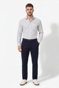 Paul Joness Men's China Bonding Chinos Navy Blue