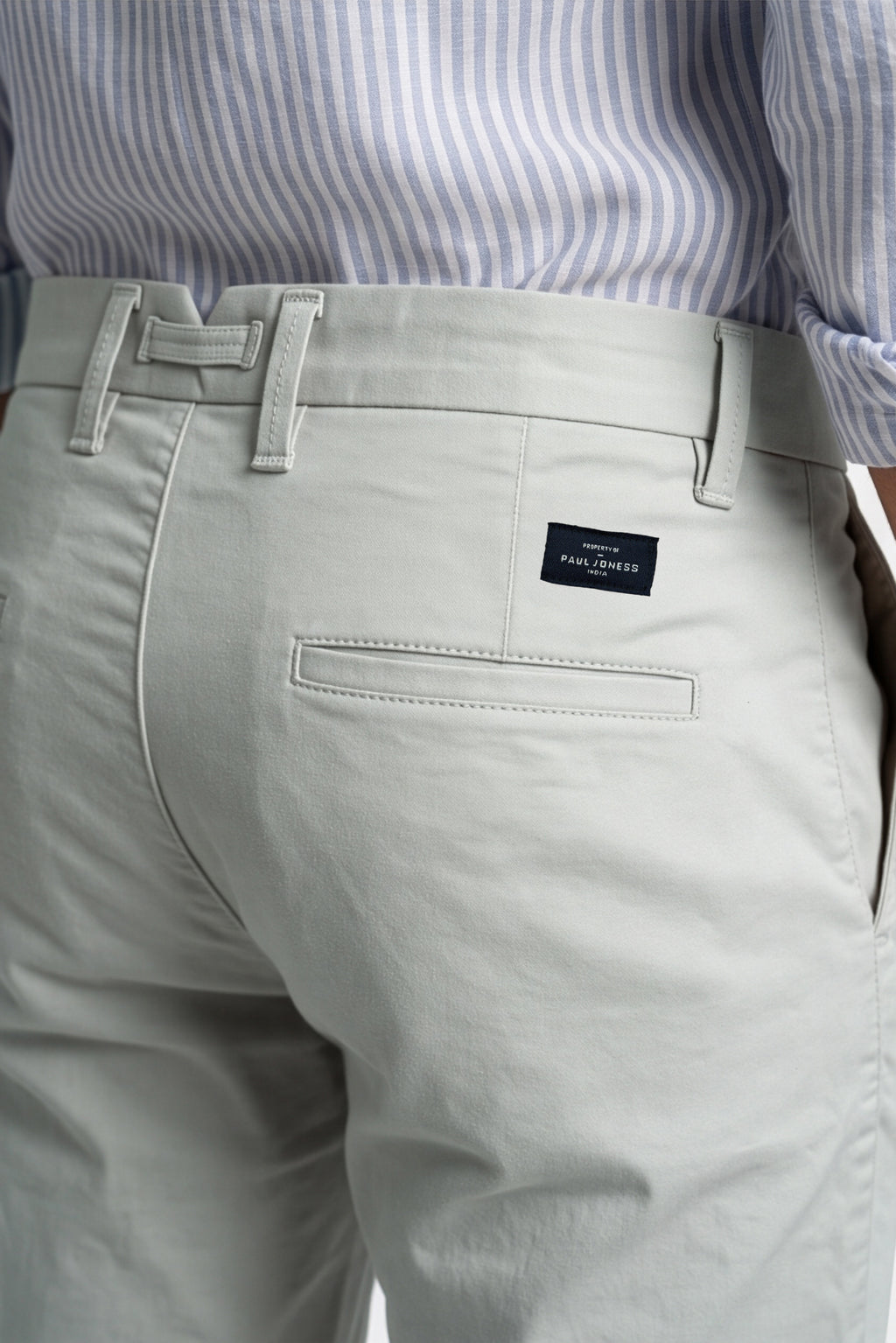 Paul Joness Men's China Bonding Chinos Cream