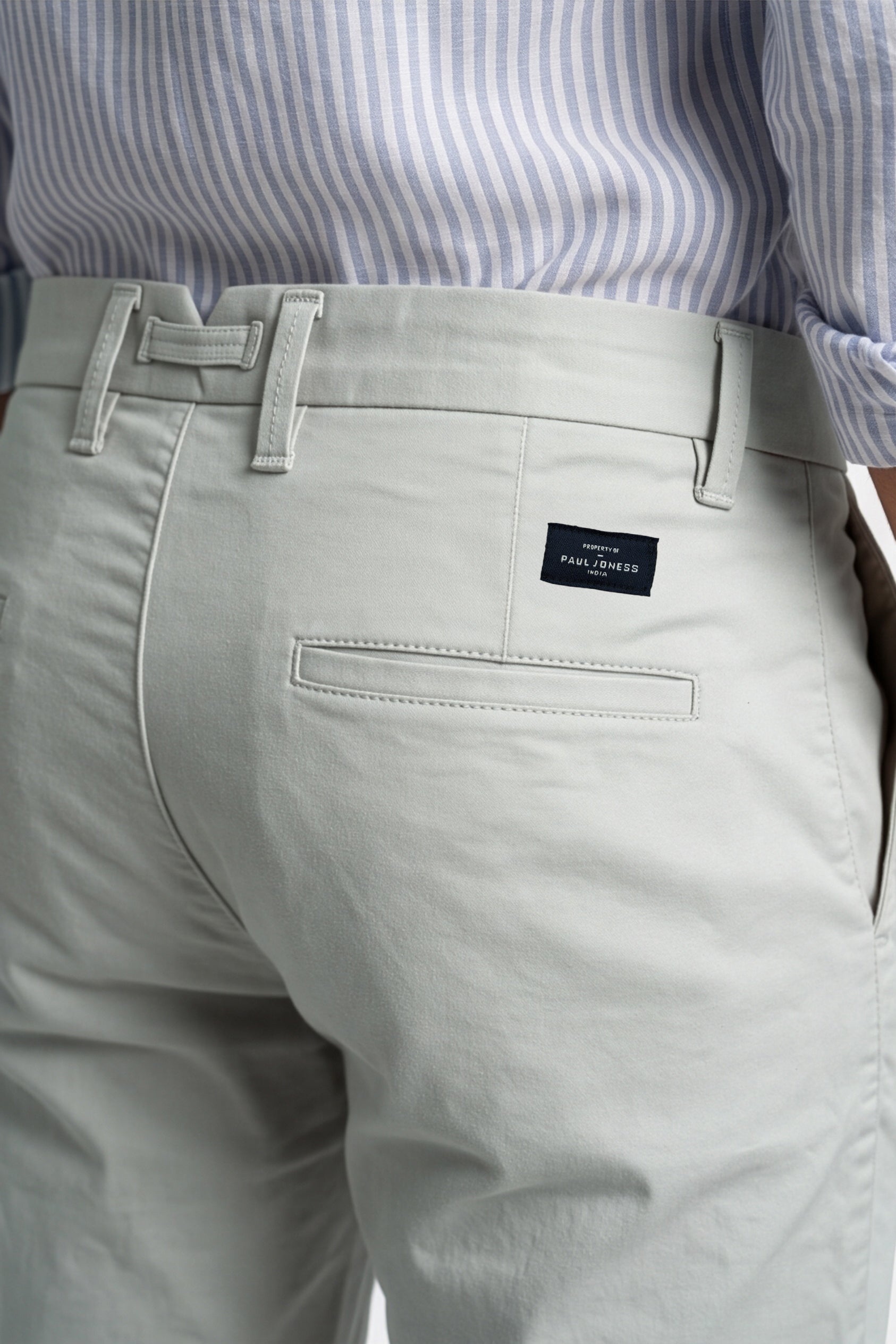Paul Joness Men's China Bonding Chinos Cream