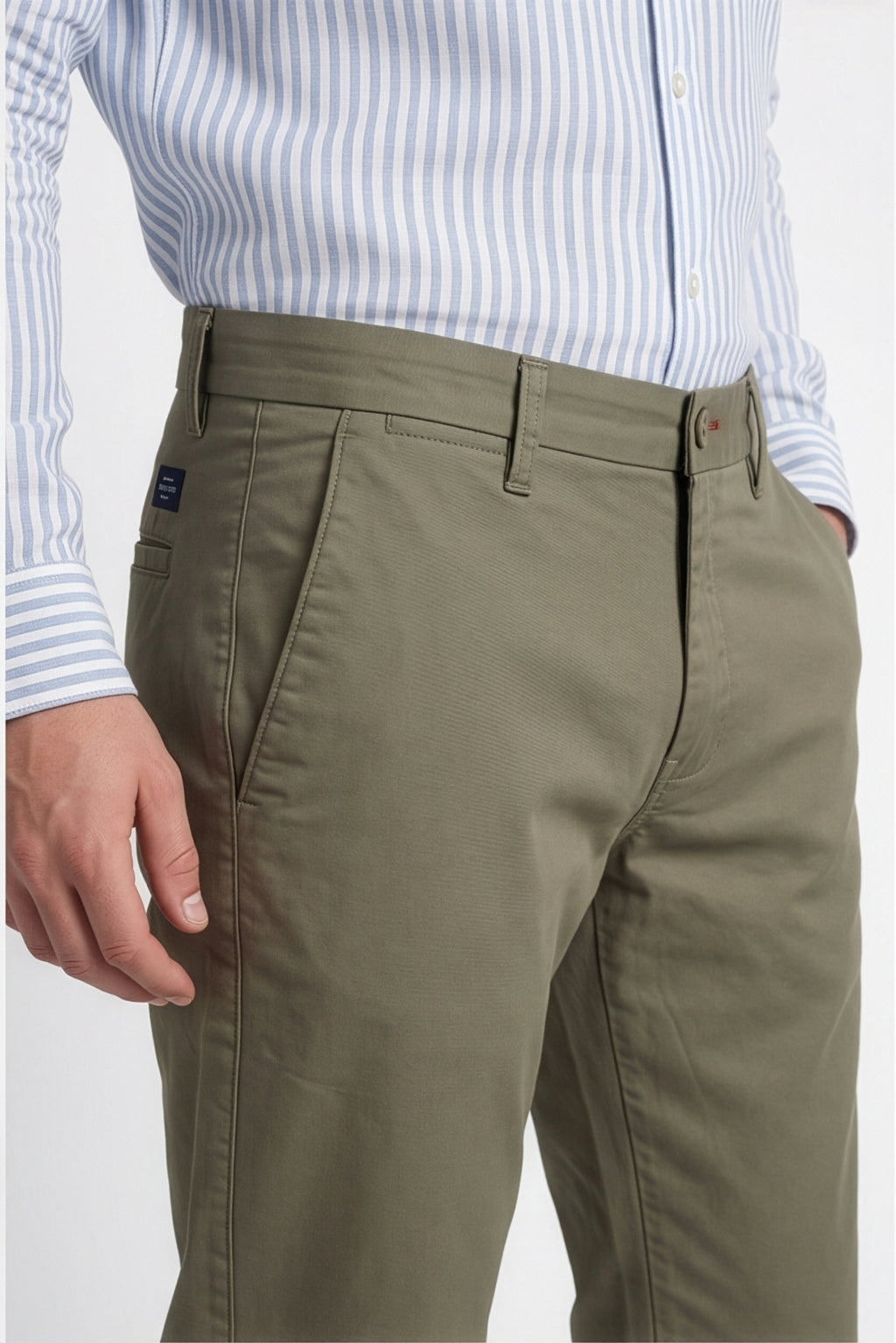 Paul Joness Men's China Bonding Chinos Sage
