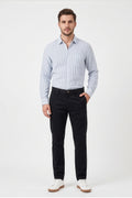 Paul Joness Men's China Bonding Chinos Black