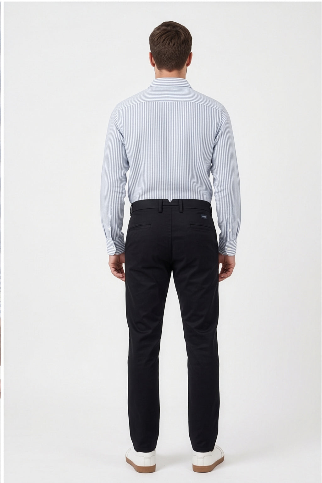 Paul Joness Men's China Bonding Chinos Black