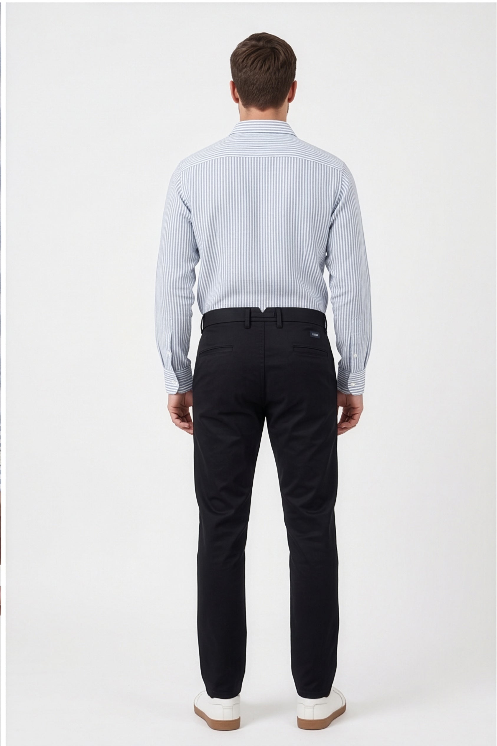 Paul Joness Men's China Bonding Chinos Black