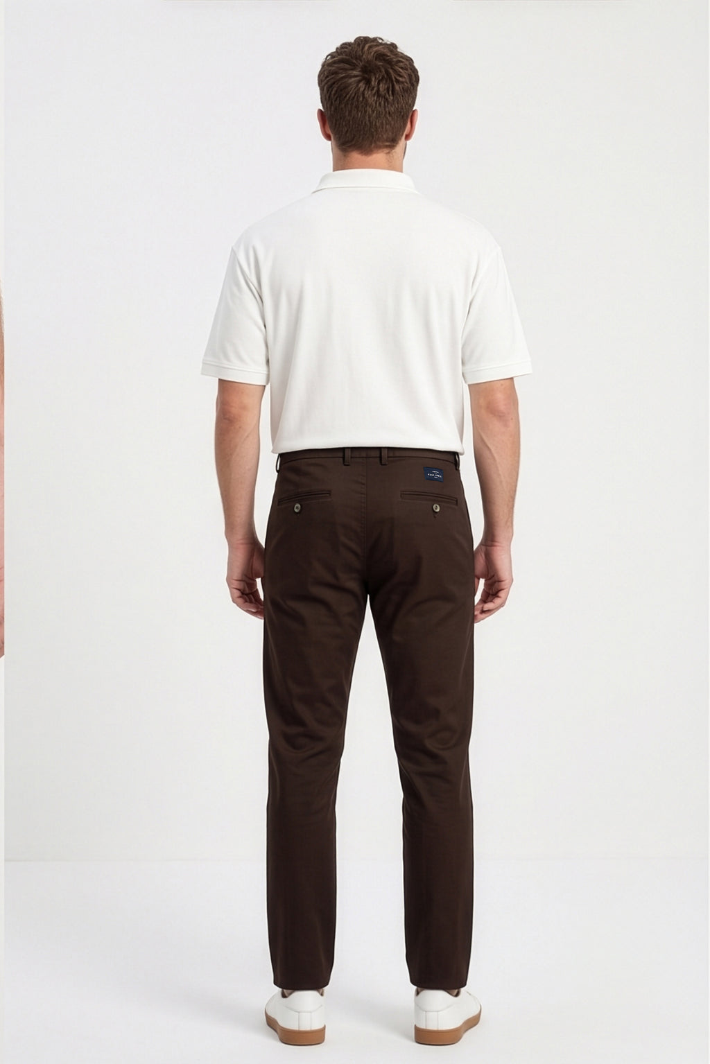 Paul Joness Men's High Density Chinos Brown