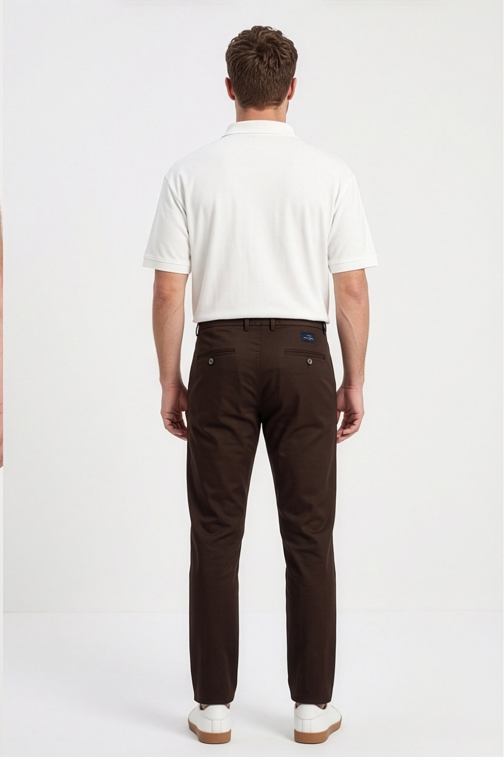 Paul Joness Men's High Density Chinos Brown