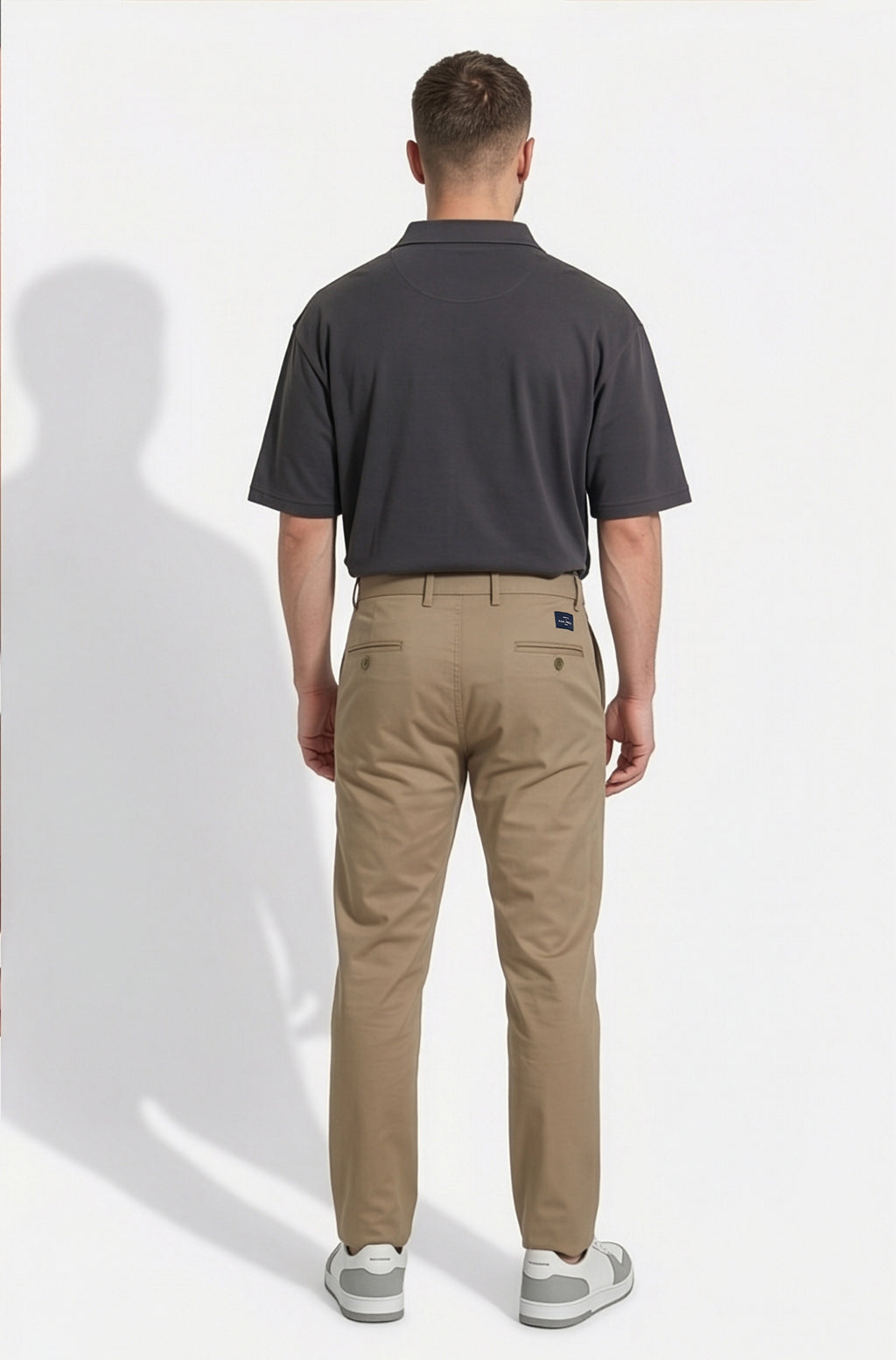 Paul Joness Men's High Density Chinos Khaki