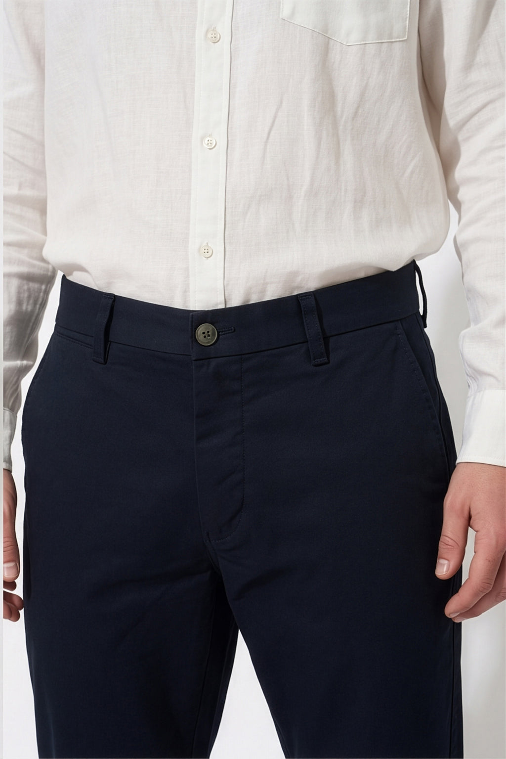 Paul Joness Men's Gap Twill Trouser Navy