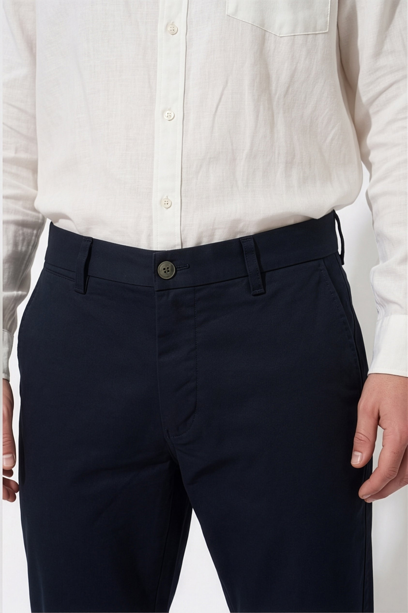 Paul Joness Men's Gap Twill Trouser Navy