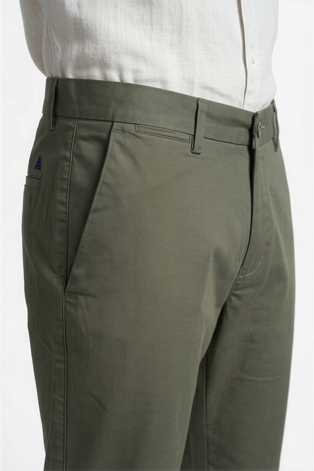 Paul Joness Men's Gap Twill Trouser Sage