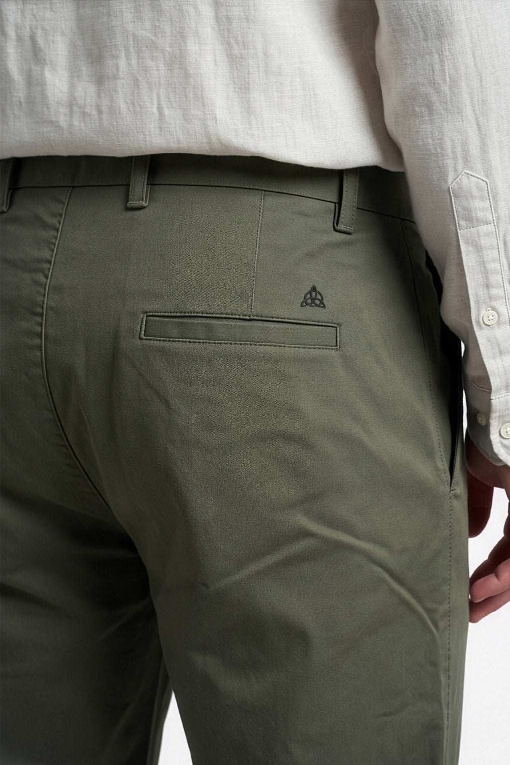 Paul Joness Men's Gap Twill Trouser Sage