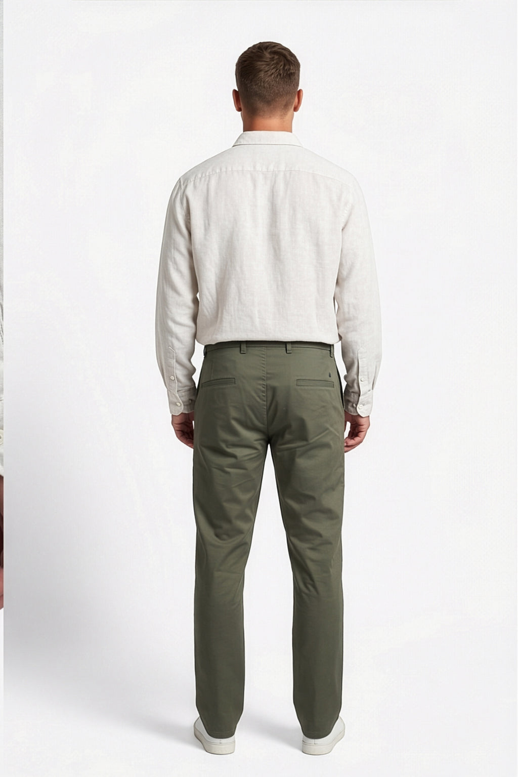 Paul Joness Men's Gap Twill Trouser Sage