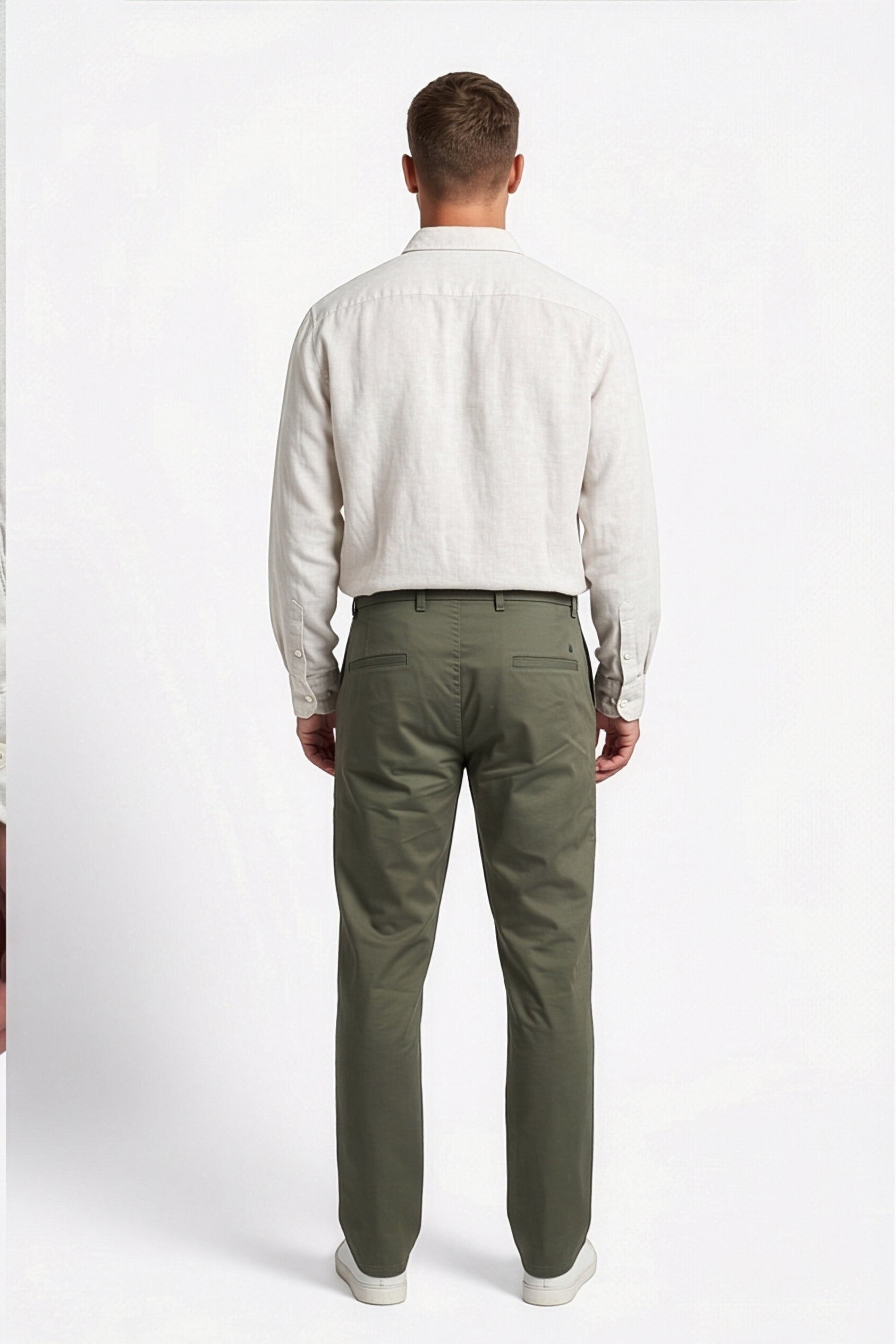 Paul Joness Men's Gap Twill Trouser Sage