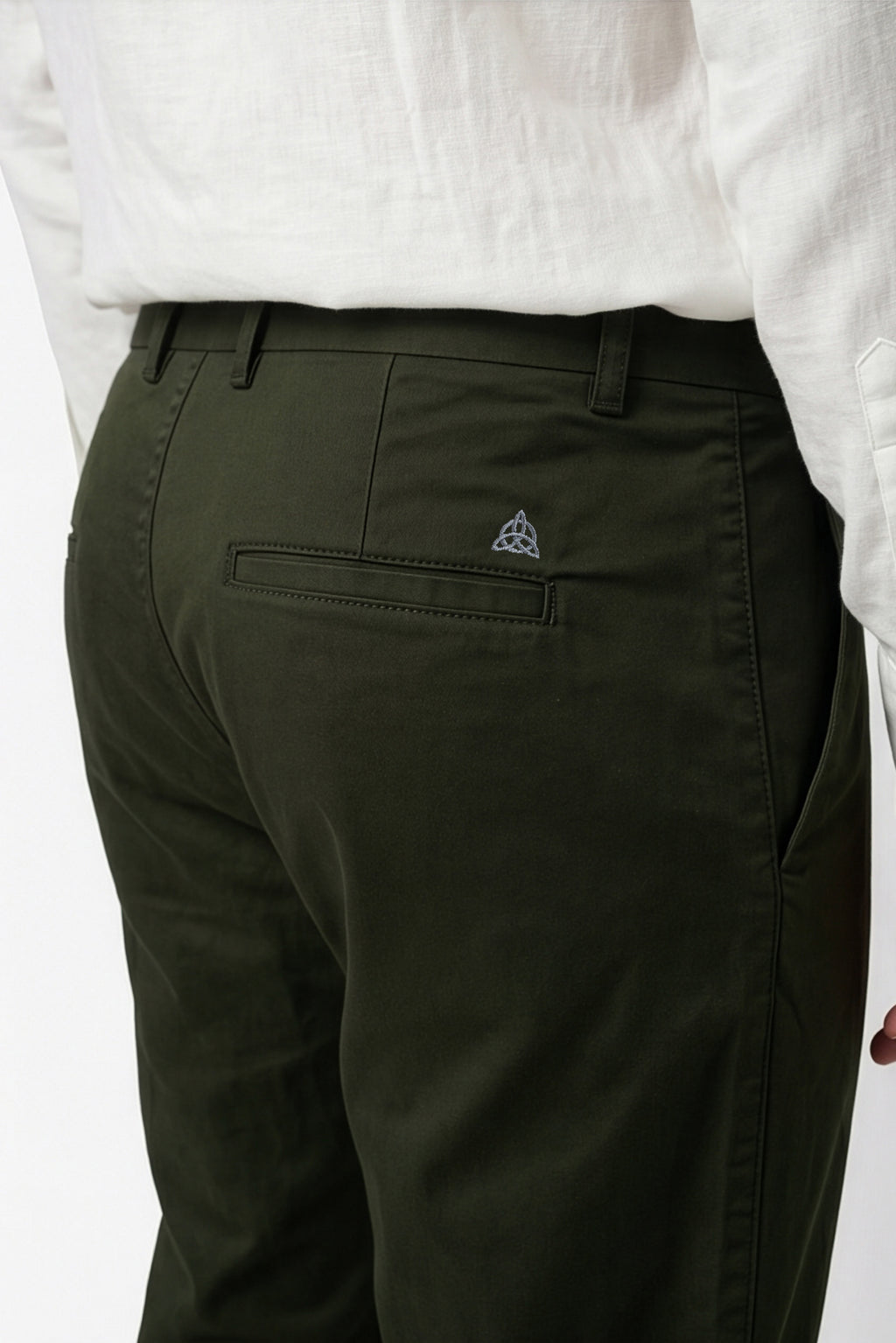 Paul Joness Men's Gap Twill Trouser Olive