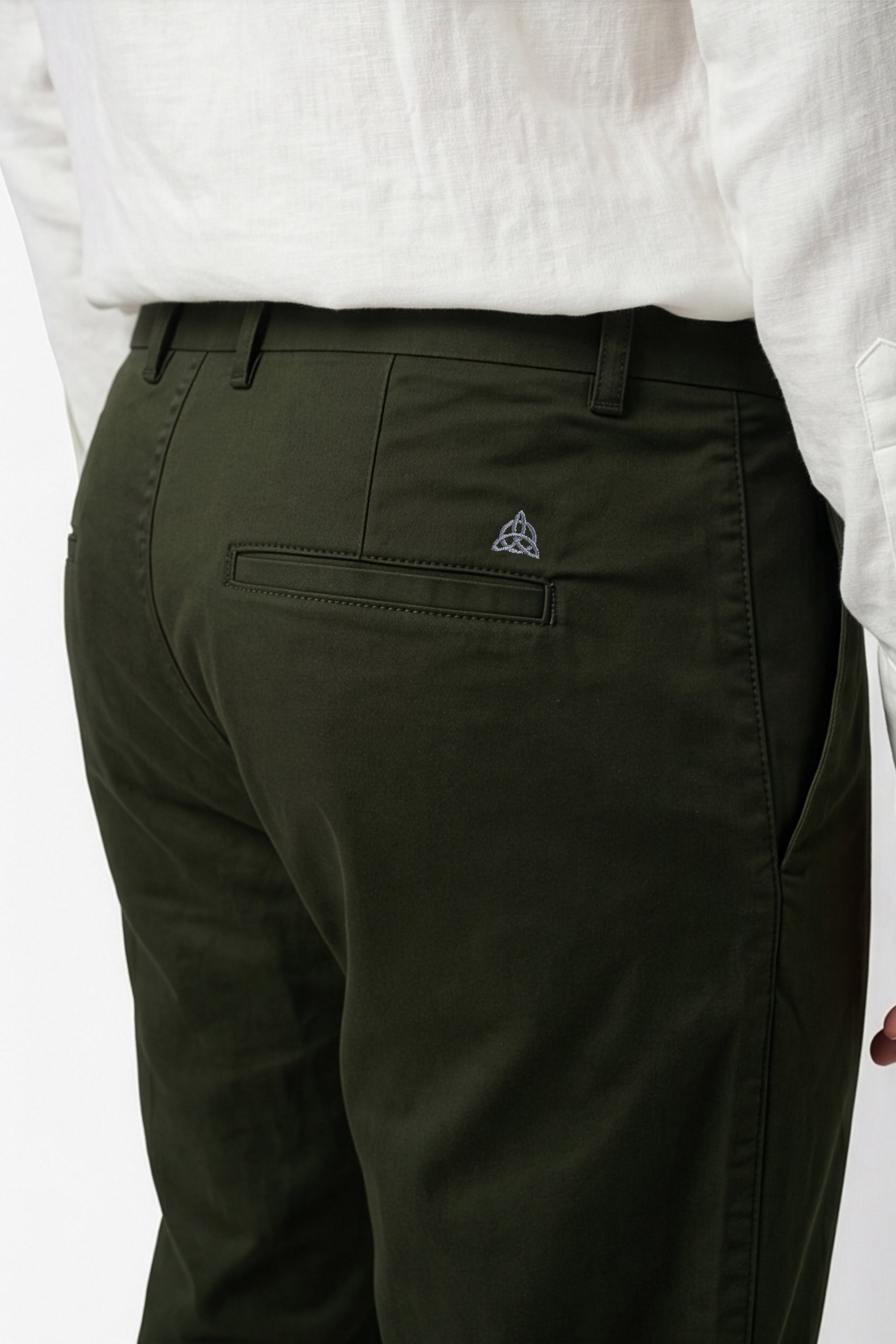 Paul Joness Men's Gap Twill Trouser Olive
