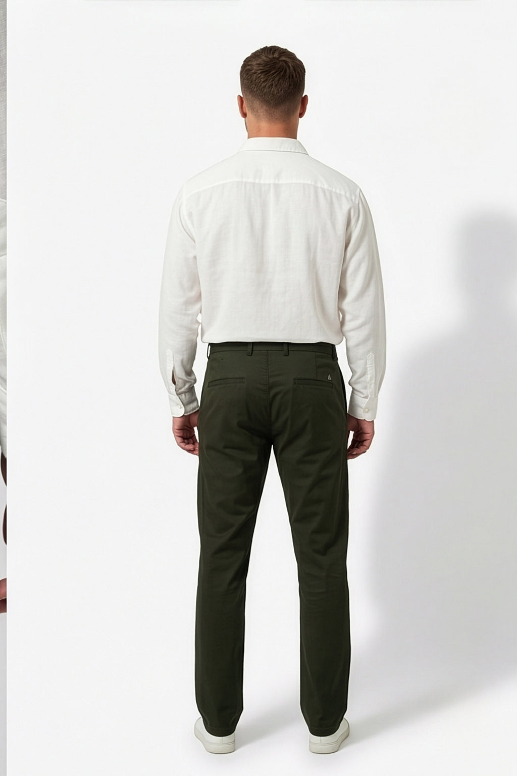 Paul Joness Men's Gap Twill Trouser Olive