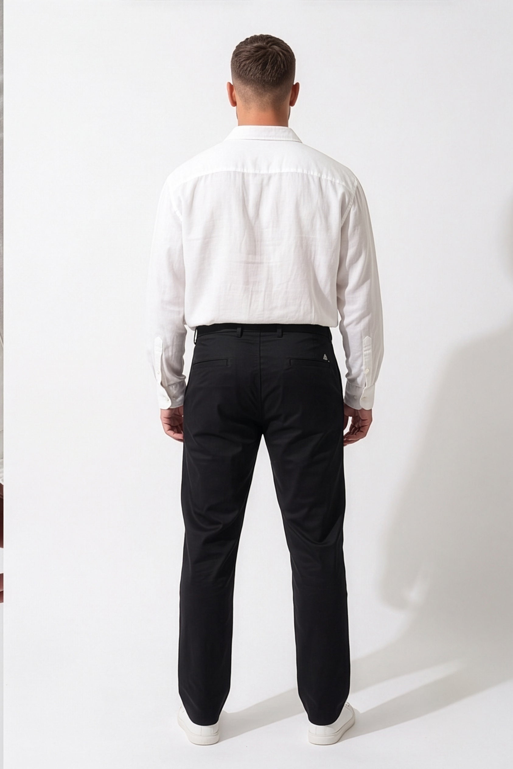 Paul Joness Men's Gap Twill Trouser Black