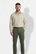 Paul Joness Men's Gap Twill Trouser Military Olive
