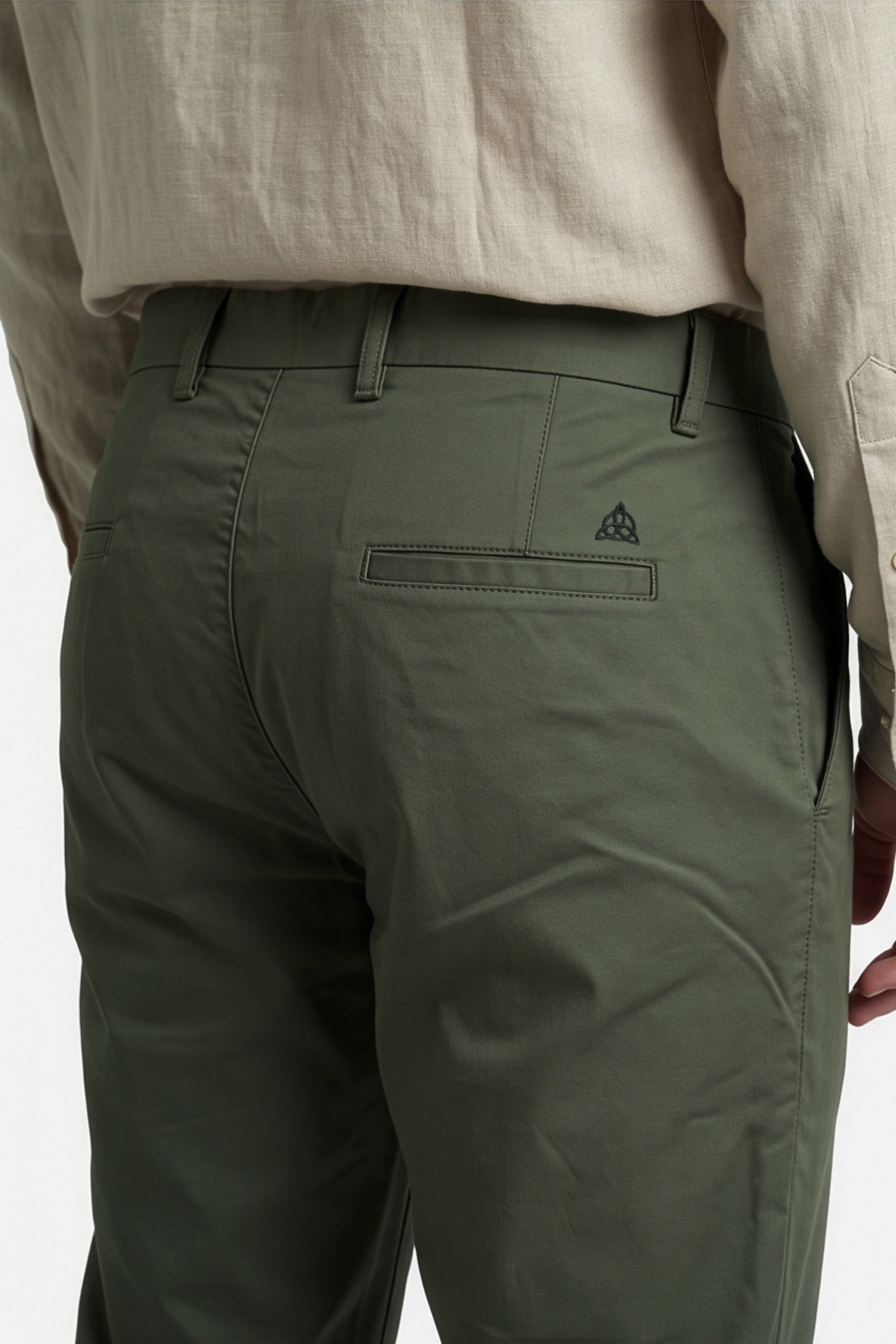 Paul Joness Men's Gap Twill Trouser Military Olive