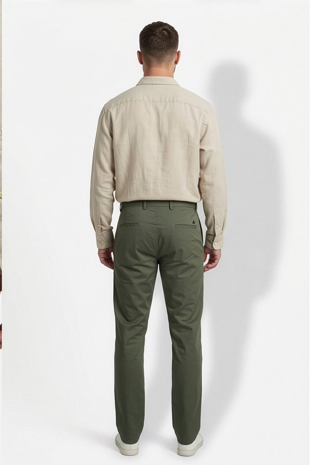 Paul Joness Men's Gap Twill Trouser Military Olive