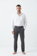 Paul Joness Men's Gap Twill Trouser Charcoal