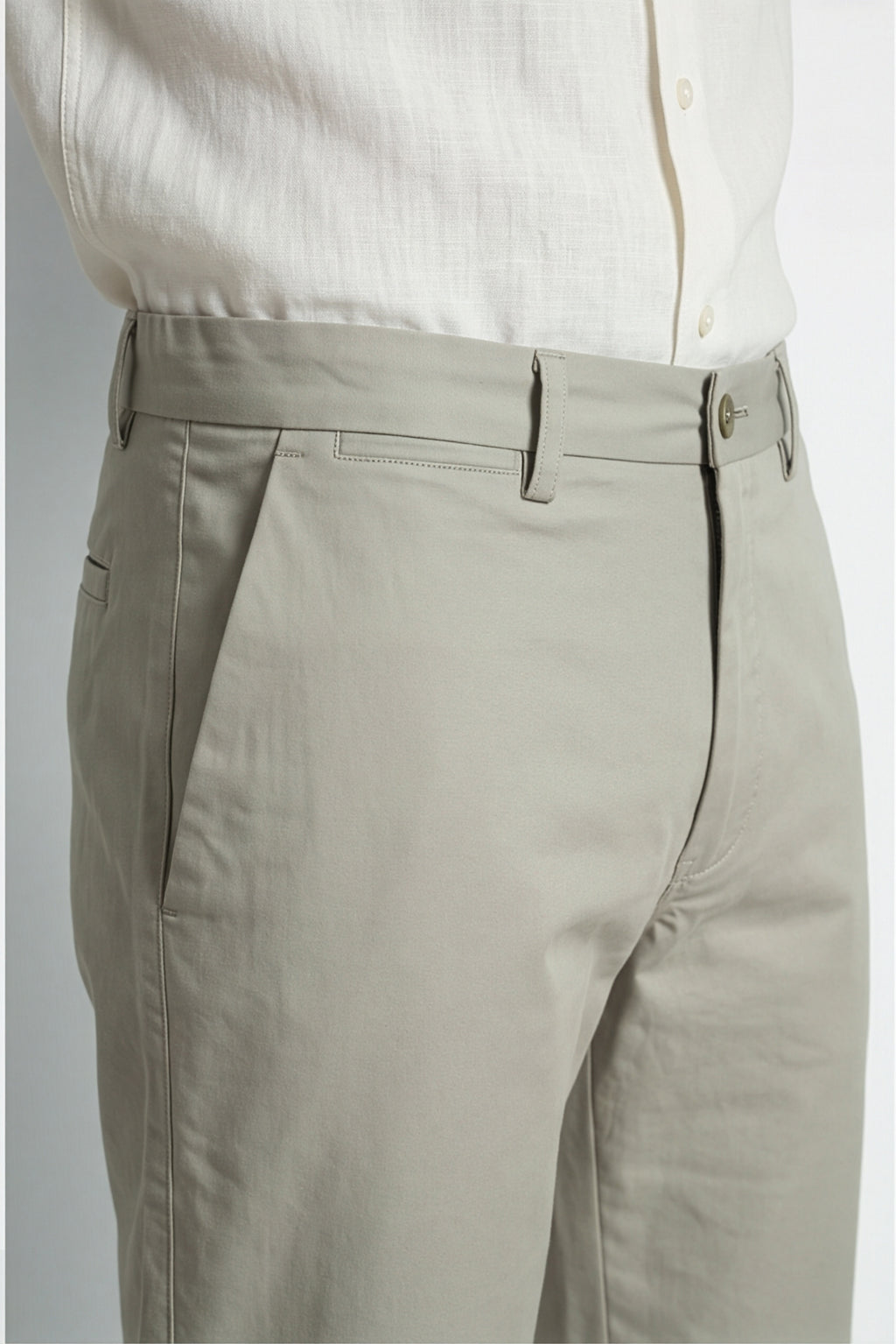 Paul Joness Men's Gap Twill Trouser Khaki
