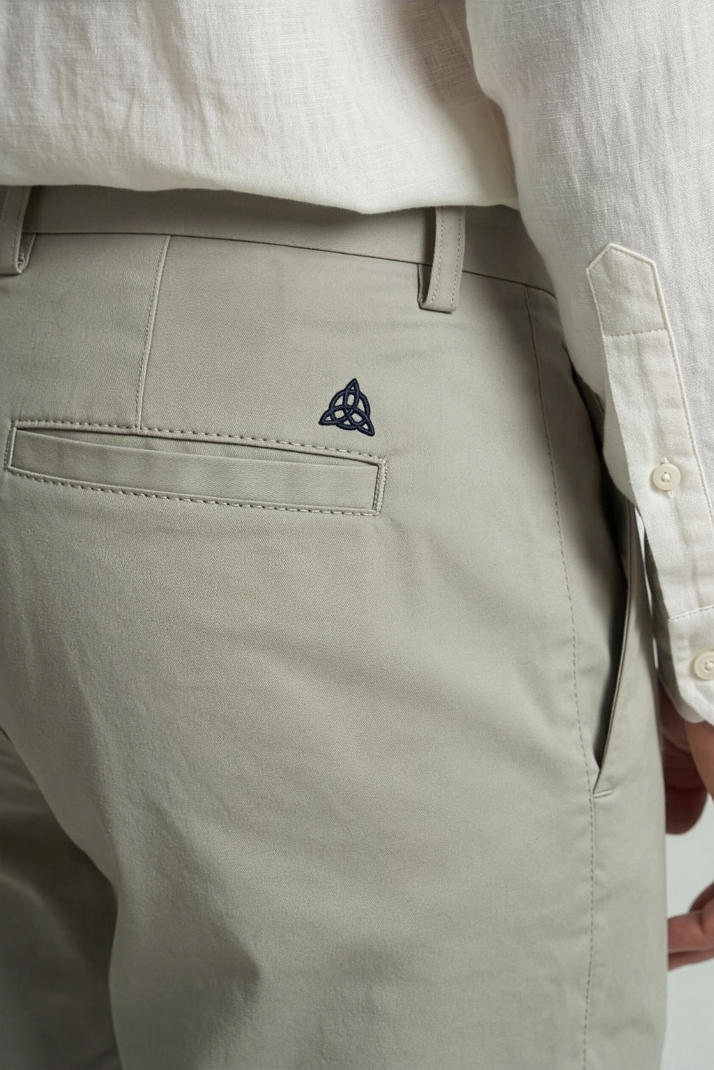 Paul Joness Men's Gap Twill Trouser Khaki