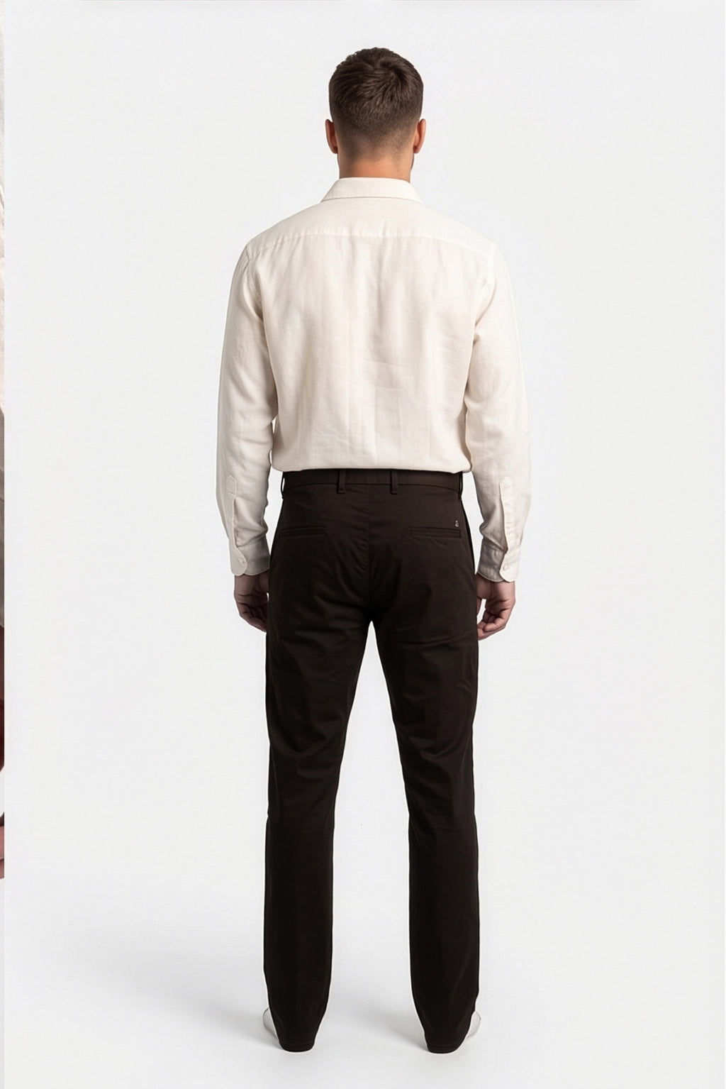 Paul Joness Men's Gap Twill Trouser Brown