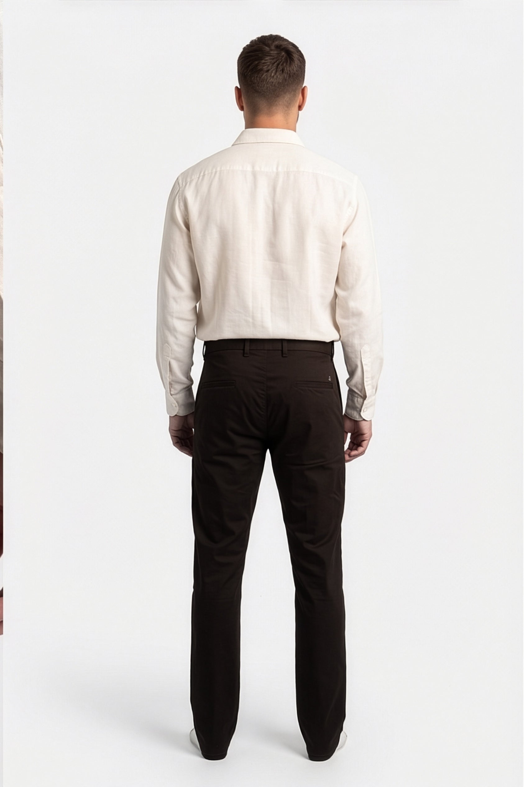 Paul Joness Men's Gap Twill Trouser Brown