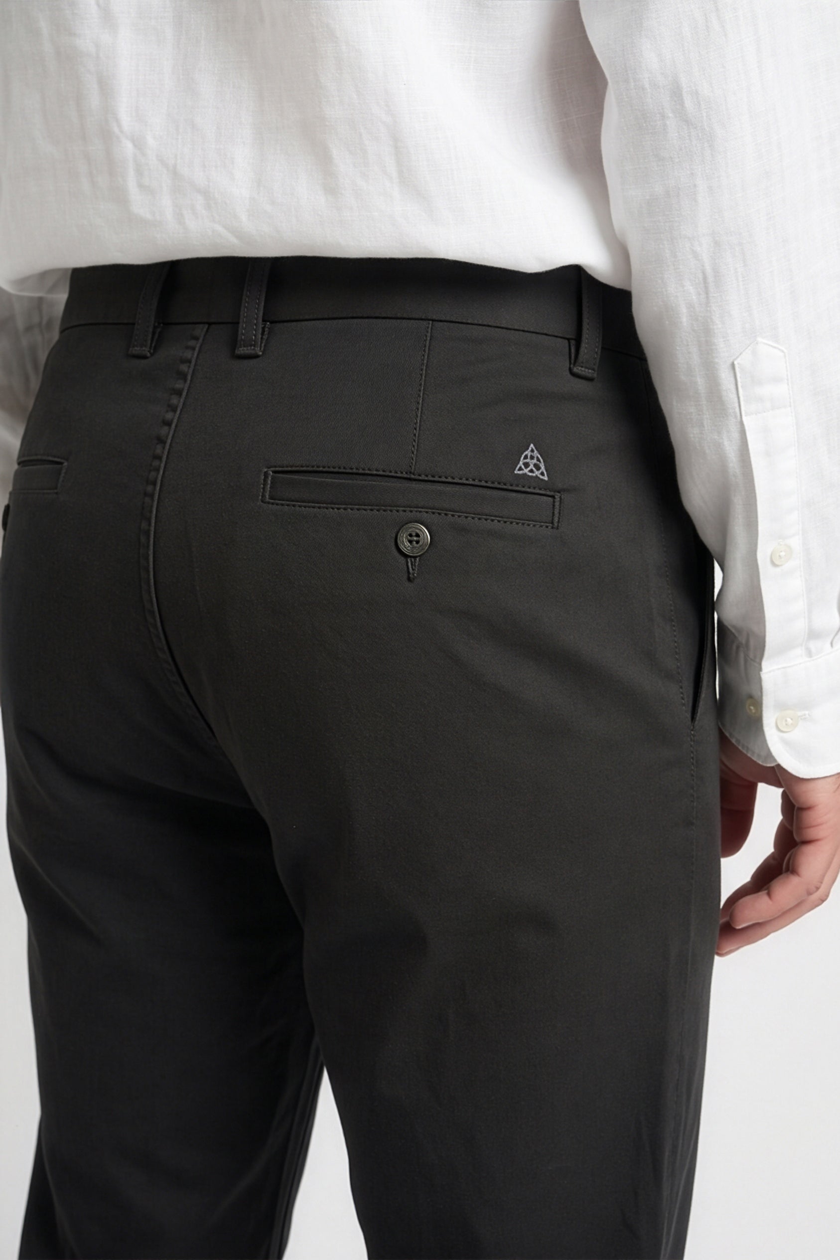Paul Joness Men's Gap Twill Trouser Graphite