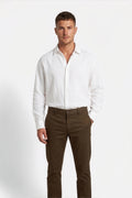 Paul Joness Men's Gap Twill Trouser Tobacco