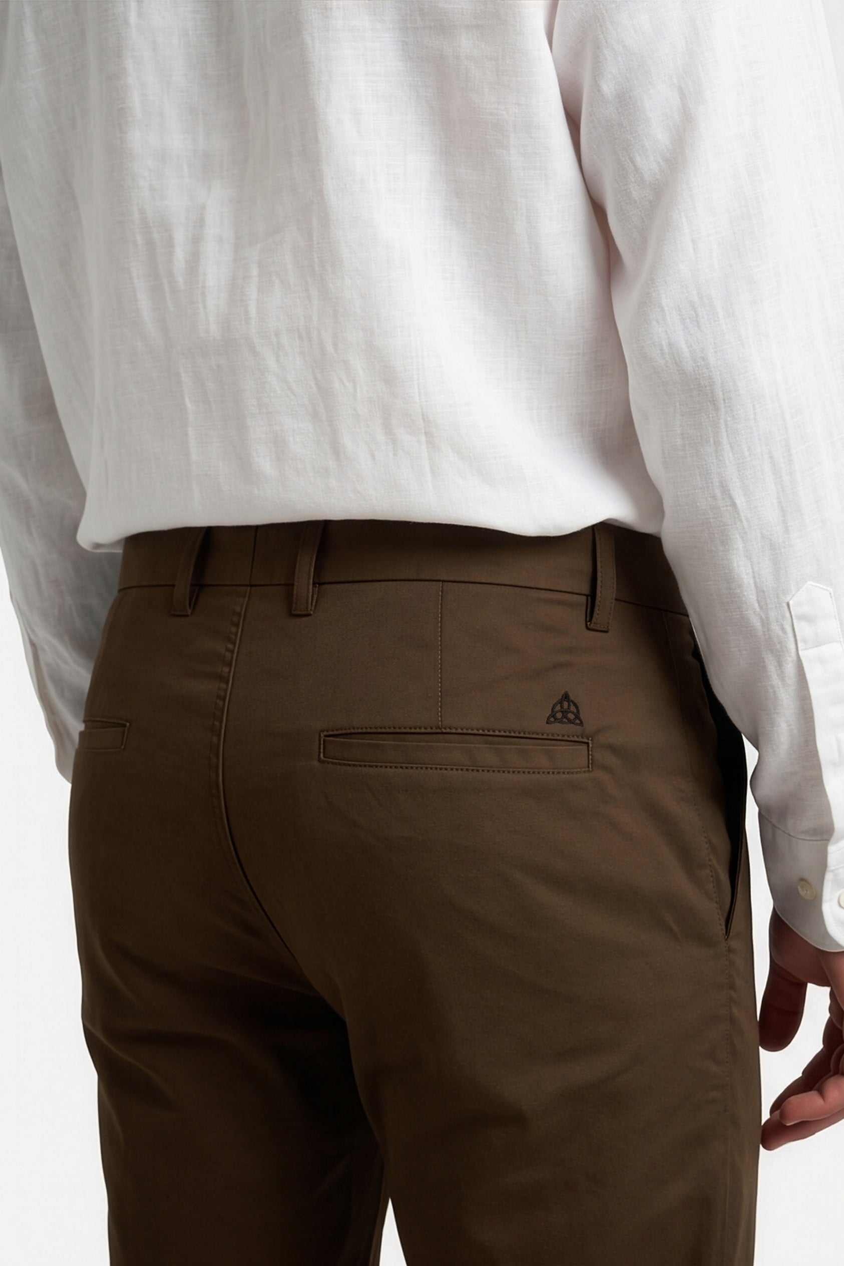 Paul Joness Men's Gap Twill Trouser Tobacco