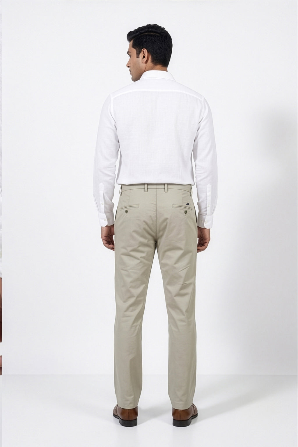 Paul Joness Men's Gap Twill Trouser Light Olive