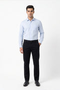 Paul Joness Men's Gap Twill Trouser Black Slim