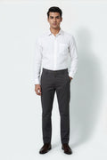 Paul Joness Men's Gap Twill Trouser Charcoal Slim
